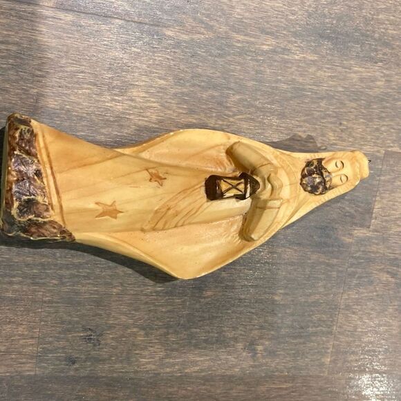 Ornament Wiseman carved from olive Wood￼ - Picture 2 of 4